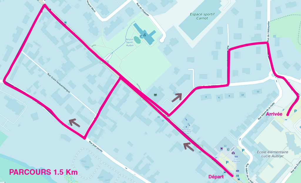 map course 1.5km